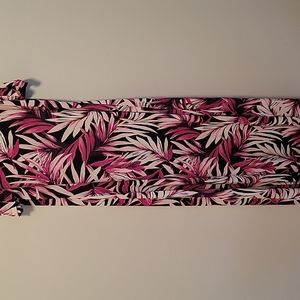 Off shoulder cap sleeve full length